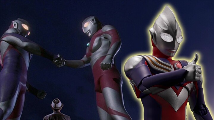 [Ultra Star] The "fat version" of Ultraman Tiga composite SHF real bone sculpture is here!