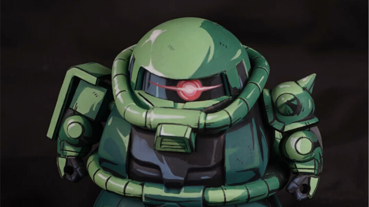 Real men drive Zaku