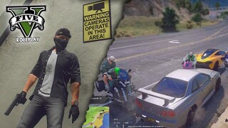 PERANG GANGSTER - DIKEPUNG SEKELOMPOK GANGSTER !! GTA V ROLEPLAY