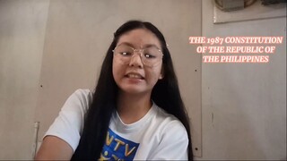 THE 1987 CONSTITUTION OF THE REPUBLIC OF THE PHILIPPINES PREAMBLE__ Lexi Vlogs (