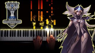 League of Legends - RISE (ft. The Glitch Mob, Mako, and The Word Alive) - piano version