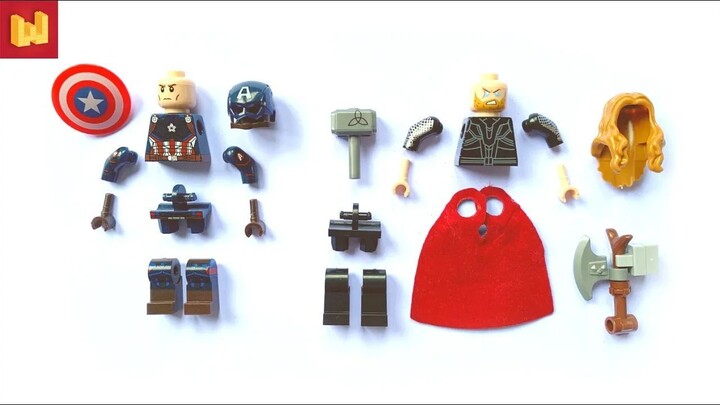 LEGO Captain America & Thor