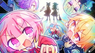 【ترجمة CC صينية】 【ワ ン ダ ラ ン ズ × シ ョ ウ タ イ ム × Hatsune Miku × KAITO】 Touhou ☆ Wonderland [2DMV ／ 世界计划