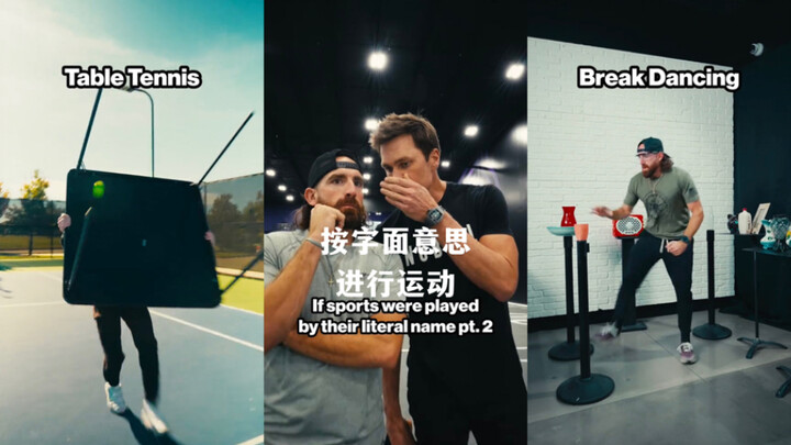 Nếu thực hiện các môn thể thao này theo đúng nghĩa đen pt2🤣🤣