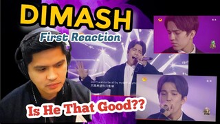 DIMASH | Dimash Kudaibergen -  ALL By MYSELF  - ACOUSTIC SINGER REACTS