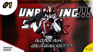 UNBOXING SHODO X  KAMEN RIDER!!!ADAKAH LUMAYAN???#1