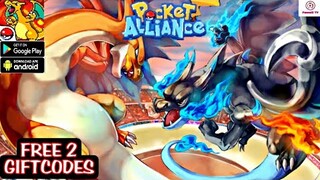 Pocket Alliance Gameplay - Free 2 Giftcodes - RPG Game Andr0id