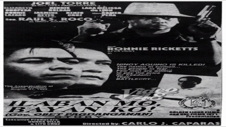 ILABAN MO... BAYAN KO!: THE OBET PAGDANGANAN STORY (1997) Joel Torre |Ronnie Ricketts Full Movie