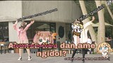 AMELIA WATSON DAN AYUNDA RISU NGIDOL? TRY TO DANCE JKT48 HEAVY ROTATION