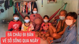 Thương vợ chồng già mang bệnh nan y phải nuôi 4 đứa cháu nội