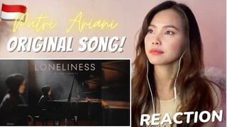 Putri Ariani -Loneliness ( Official Music Video )Reaction 🥹🥰