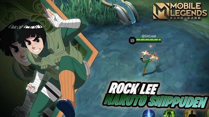 Skin Terbaru - ROCK LEE [NARUTO SHIPPUDEN X MLBB]