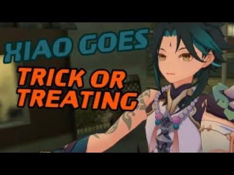 Xiao Goes Trick or Treating (Genshin VR)
