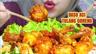 ASMR BASO ACI TULANG GORENG PEDAS | ASMR INDONESIA