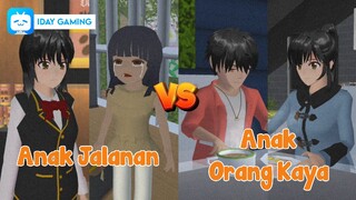 ANAK JALANAN VS ANAK ORANG KAYA - SAKURA SCHOOL SIMULATOR