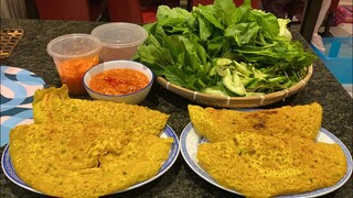 Cuộc Sống Ở Úc | Tập 840 | Món Ngon Mỗi Ngày -Làm Bánh Xèo Hải Sản Giòn Đơn Giản 😋 Vietnamese Pizza