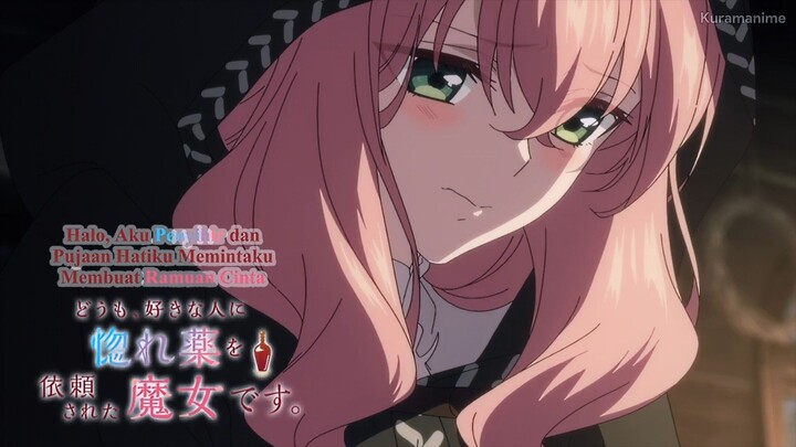 Doumo, Suki na Hito ni Horegusuri wo Irai sareta Majo desu. episode 2 Sub Indo