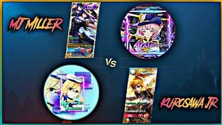 Kurosawa Jr. vs Mj Miller (Fanny to Fanny) ~ MLBB (Intense Fight🔥?)