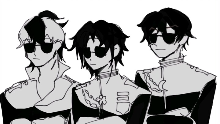 [Thiên thần diệt thế / viết tay] Véo hông của Mu Hong và Zheng Hong