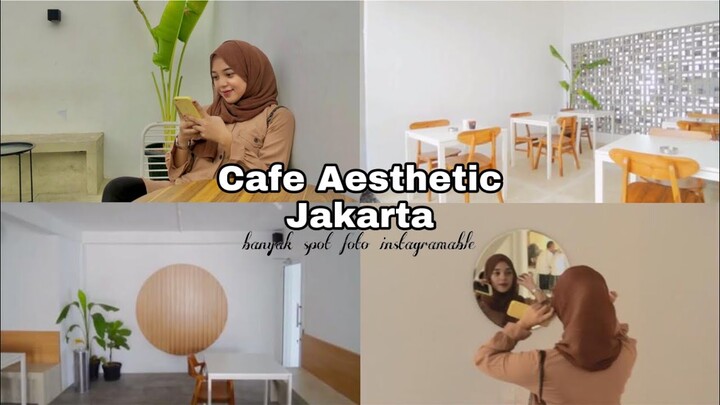 Malar Aesthetic Cafe Jakarta || banyak spot foto instagramable dan unik di Tebet - Risa Mahaqi
