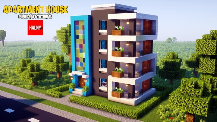 Apartment house in minecraft - Tutorial
