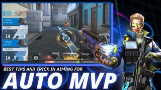 HYPER FRONT AIM GUIDE ‼️ BEST TIPS AND TRICKS UNTUK AIMING AGAR AUTO MVP | HYPER FRONT INDONESIA