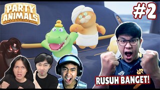NGAKAK! 5 YOUTUBER BAKU HANTAM DI TENGAH LAUT! Party Animals Indonesia #2