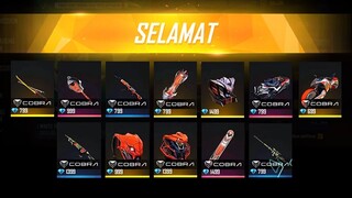 FREE FIRE! BOCORAN EVENT GRATISAN, MISTERY SHOP TERBARU, WEAPON ROYALE, ELITE PASS