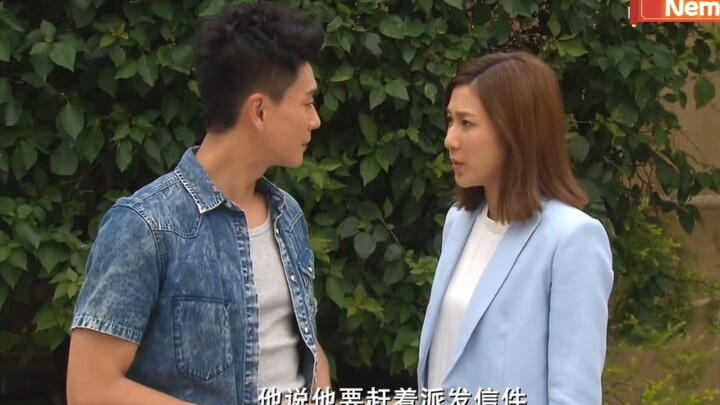 They’re giving a lecture to the second-to-last while the last one’s still here—these two are hilario