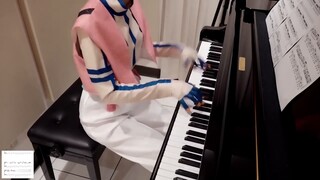 Apakah kamu masih menatapku jika aku tidak akur hari ini~ [Aku suka belajar🎹] Musik latar "Kimetsu n