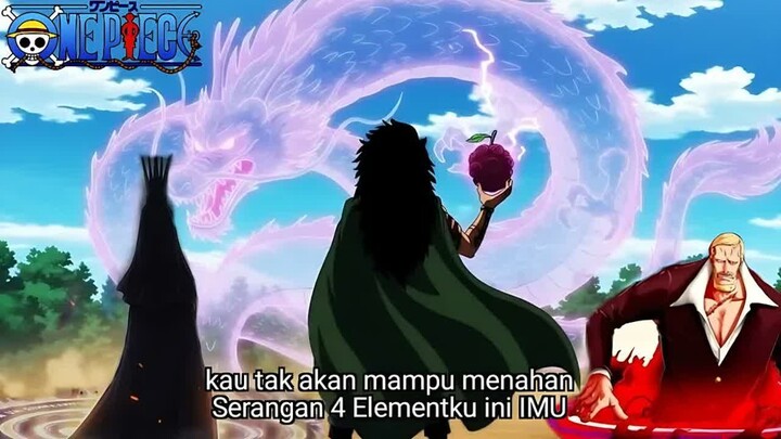 ONE PIECE TERBARU - SERANGAN 4 ELEMENT DRAGON BERHASIL MENEMBUS PERTAHANAN LINGKARAN SIHIR IMU