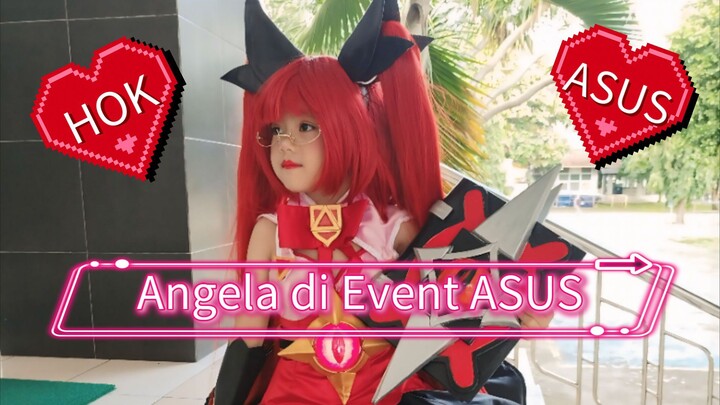 Cosplay ANGELA  Di Event ASUS goes to CAMPUS UNY JOGJA