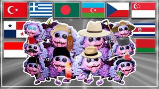 PJ Pug-a-Pillar in Different Languages Meme Compilation