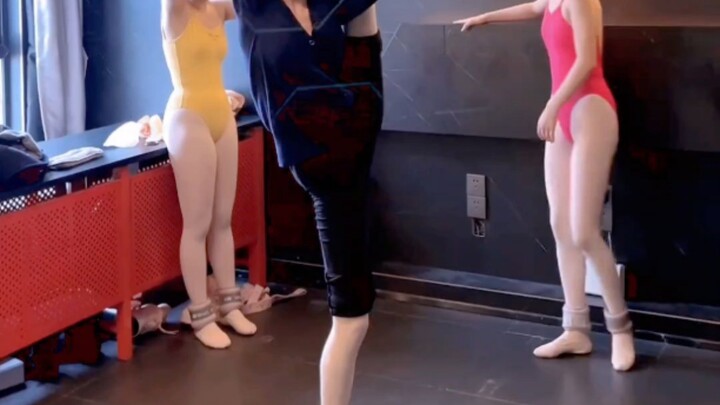 Warm-up for dancers before exams