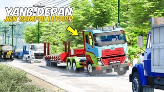 SALING KEJAR TRUCK TRAILER KOSONG TANPA MUATAN HINO QUESTER DPT GoNdes 63