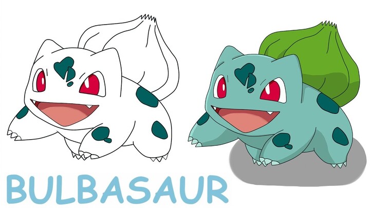 Drawing Bulbasaur - Pokemon (Pokemin Drawing) by OST ANIME ID