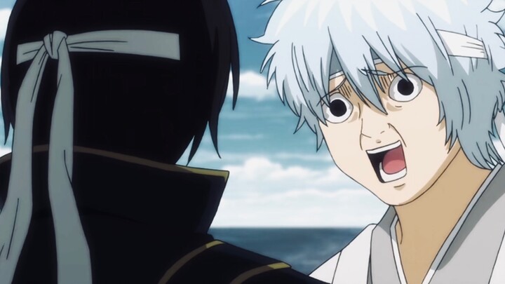 [ Gintama ] Gintoki Takasugi's crazy connotation: Just give me my ID card!