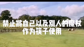 霍格沃兹对中国学生定制的禁令搞笑版