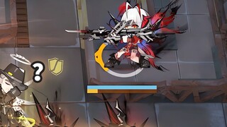 All high-level six-star operators VS "bridge clamp" Cliff, sniper confrontation at the middle gate! 