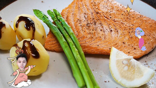 Kaldu lemon semprot ikan salmon, tak terbayangkan!