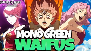 HATRED FANA IS TOO BROKEN ON A MONO GREEN TEAM?! BETTER THAN BLACK ASTA TEAMS? - Black Clover Mobile