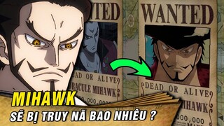 Tiền truy nã Dracule Mihawk cựu Thất Vũ Hải , Dự đoán mức tiền truy nã sư phụ Zoro trong One Piece