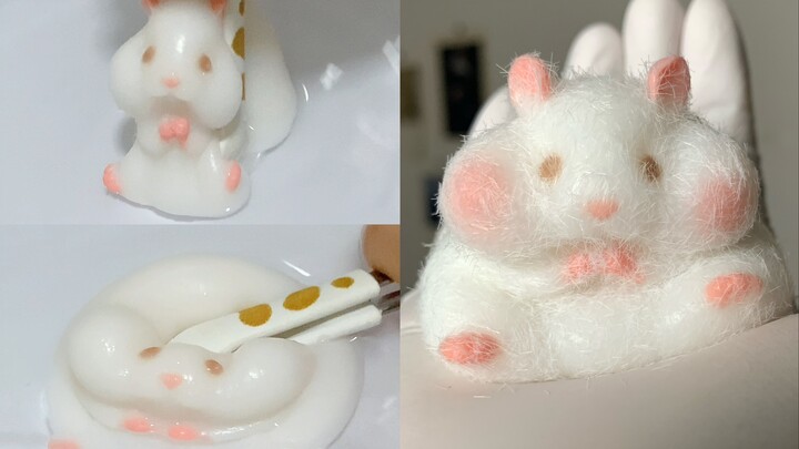 Oh no, I’ve been squished! | Cleaning and dressing up a super-soft silicone squishy cute mouse | Str