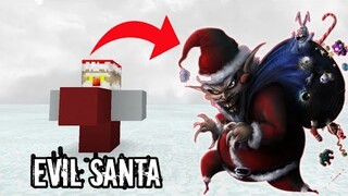 How to summon Evil Santa in Minecraft