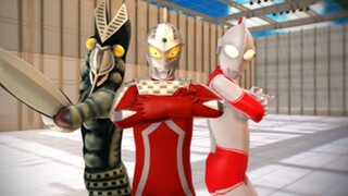 Ultraman | MMD | Funny Altman and little monster