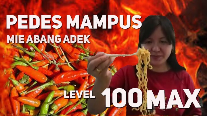 MIE ABANG ADEK PEDES MAMPUS LEVEL MAX 100 ++ CABE RAWIT