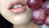 【AMSR】Cool fruits in hot summer. Shot eating video without wearing lipstick