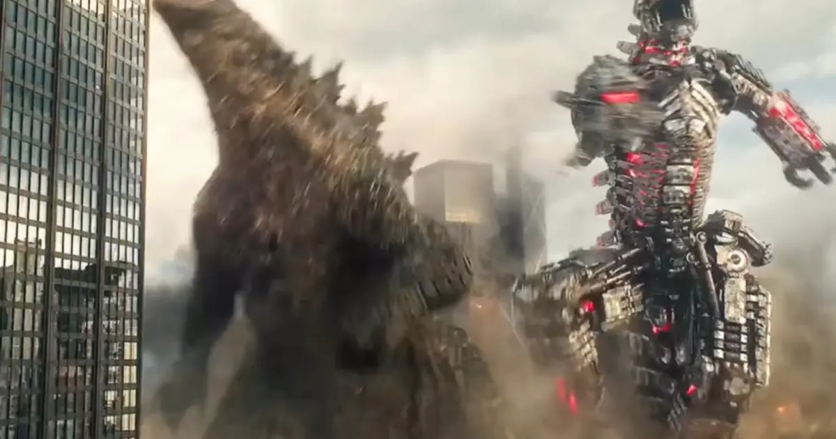 Godzilla vs King Mechagodzilla.