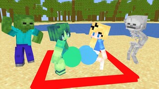 Monster School : TWERK DANCE CHALLENGE - Minecraft Animation