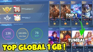 SEDIH TOP GLOBAL 1 ISINYA GB SEMUA ! BEGINI CARA MEREKA MENANG TERUS DAN GAK PERNAH KALAH